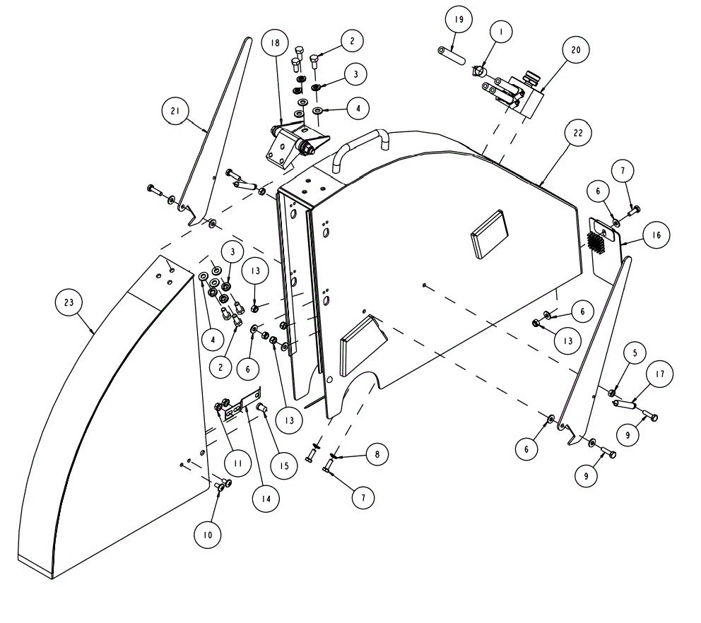 Section 33 Diagram and Parts List for MK-4020KB 167420-20 MK Diamond Concrete Saw